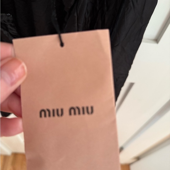 Miu Miu Nero Satin Dress - Picture 3 of 3